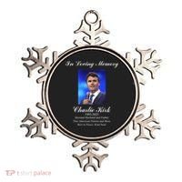 Charlie Kirk In Loving Memory Rest In Peace Ornament thumb 0