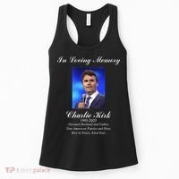 Charlie Kirk In Loving Memory Rest In Peace Women's Tank Top thumb 0