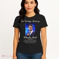 Charlie Kirk In Loving Memory Rest In Peace Women's T-Shirt thumb 4