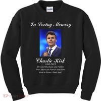 Charlie Kirk In Loving Memory Rest In Peace Kids Sweatshirt thumb 0