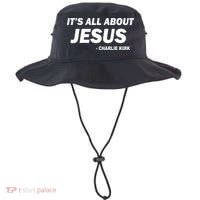 Charlie Kirk It's All About Jesus Bucket Hat thumb 0
