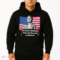 Charlie Kirk Inspired Truth Quote Tribute Hoodie thumb 2
