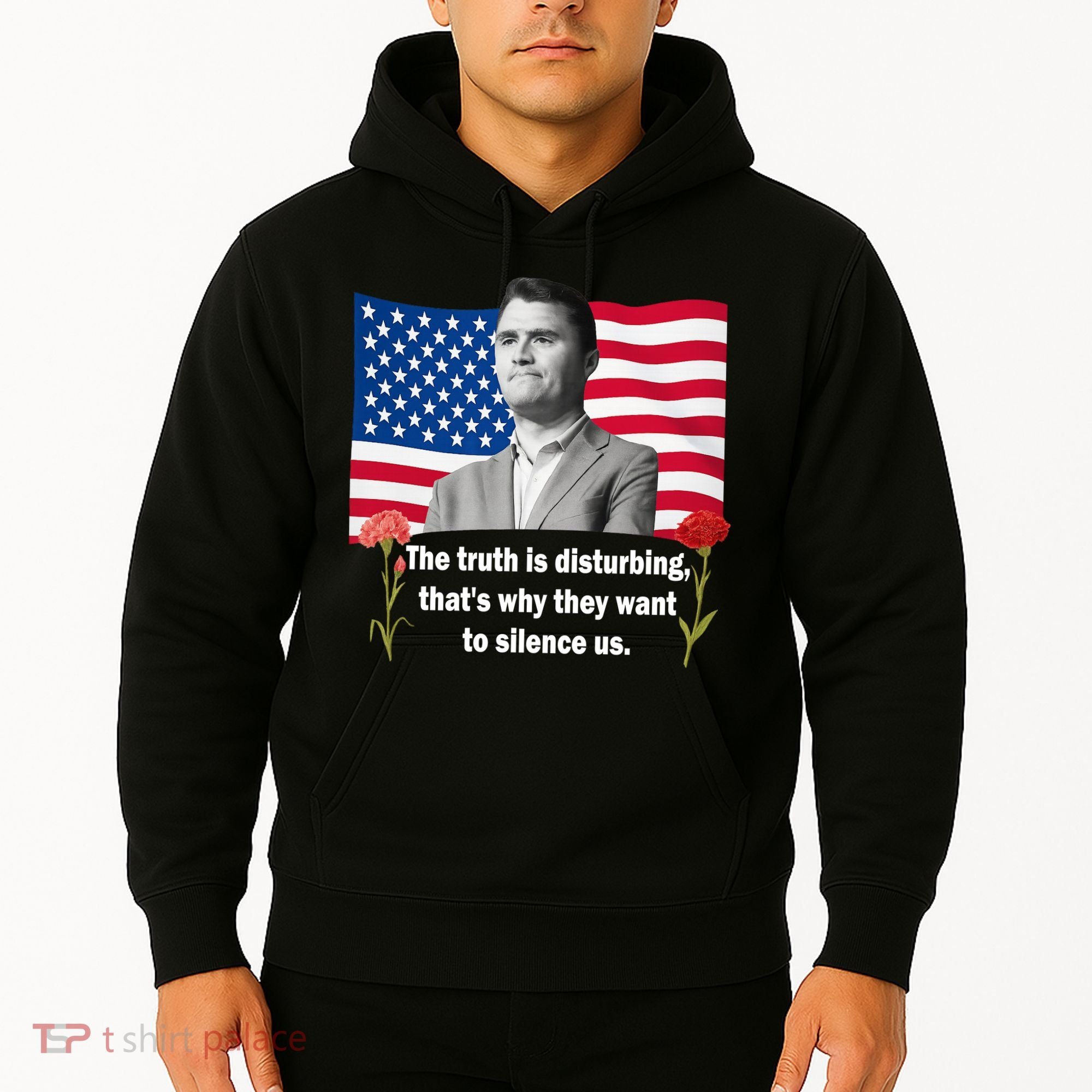 Charlie Kirk Inspired Truth Quote Tribute Hoodie
