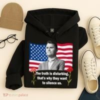 Charlie Kirk Inspired Truth Quote Tribute Hoodie thumb 4