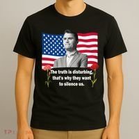 Charlie Kirk Inspired Truth Quote Tribute T-Shirt thumb 3