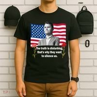 Charlie Kirk Inspired Truth Quote Tribute T-Shirt thumb 6