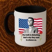 Charlie Kirk Inspired Truth Quote Tribute Coffee Mug thumb 2