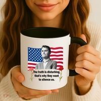 Charlie Kirk Inspired Truth Quote Tribute Coffee Mug thumb 3