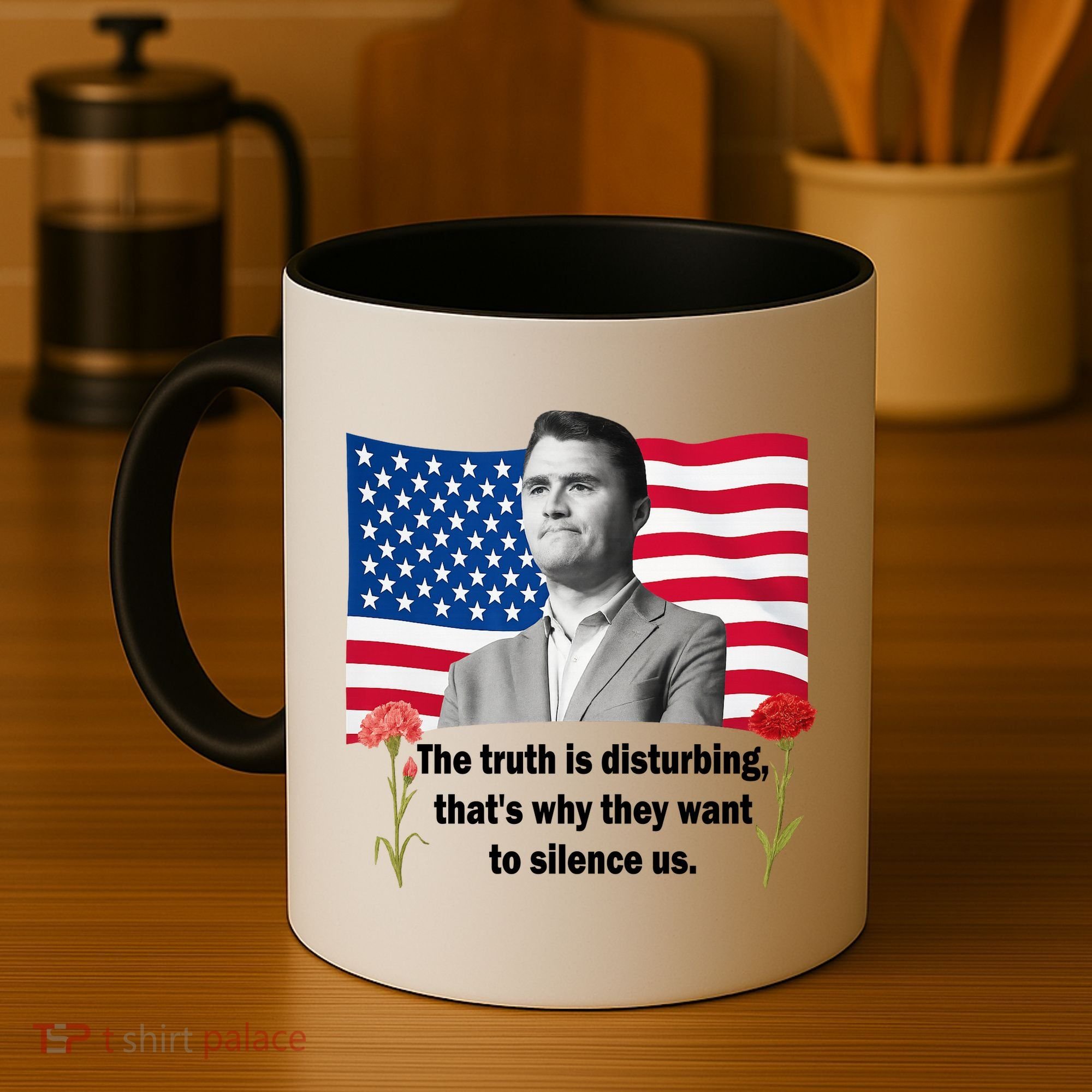 Charlie Kirk Inspired Truth Quote Tribute Coffee Mug