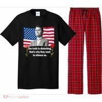 Charlie Kirk Inspired Truth Quote Tribute Pajama Set thumb 0