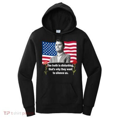 Charlie Kirk Inspired Truth Quote Tribute Women's Hoodie