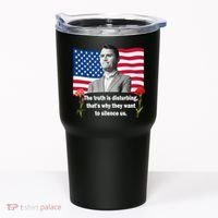 Charlie Kirk Inspired Truth Quote Tribute Tumbler thumb 0