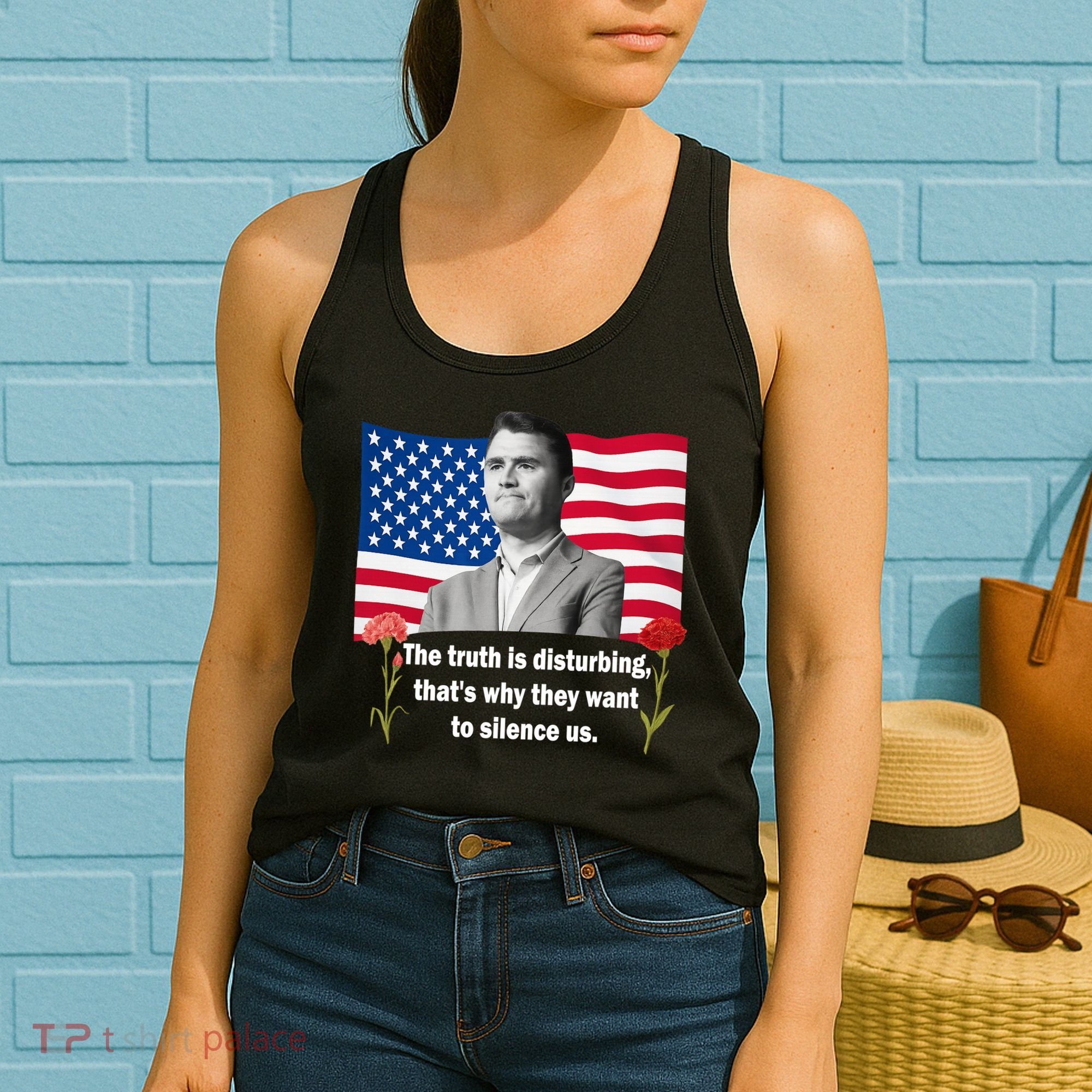 Charlie Kirk Inspired Truth Quote Tribute Women's Tank Top