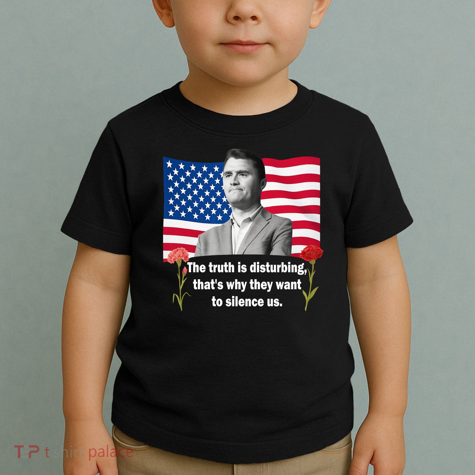 Charlie Kirk Inspired Truth Quote Tribute Toddler T-Shirt