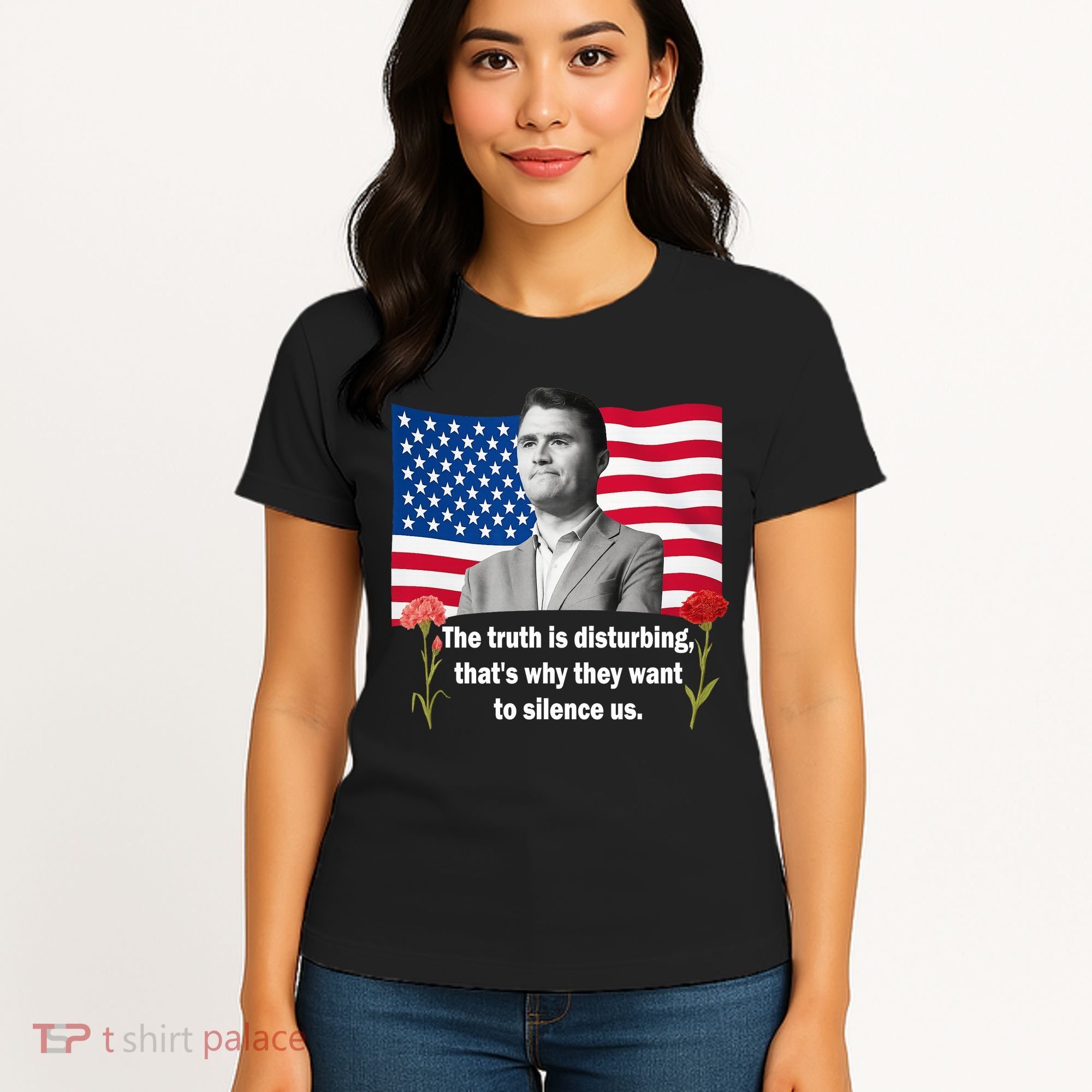 Charlie Kirk Inspired Truth Quote Tribute Women's T-Shirt