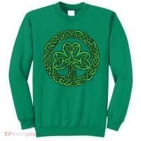 Celtic Knot Irish Shamrock 3Leaf Clover St Pats Day Sweatshirt thumb 0