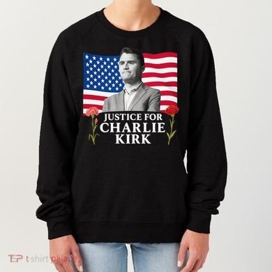 Charlie Kirk Inspired Justice For Charlie Women's Sweatshirt