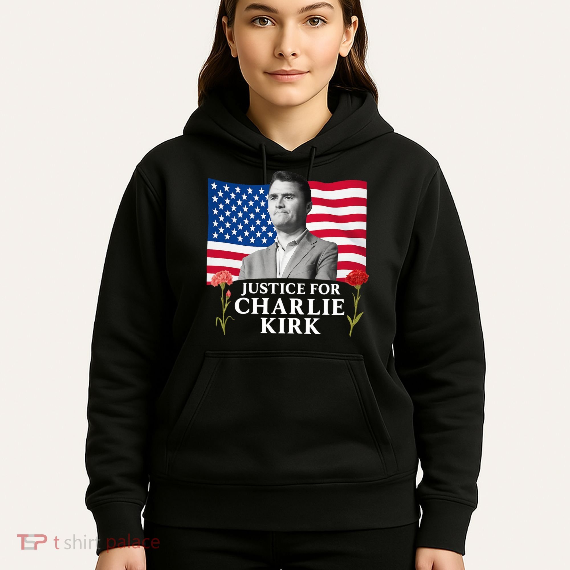 Charlie Kirk Inspired Justice For Charlie Hoodie