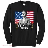 Charlie Kirk Inspired Justice For Charlie Sweatshirt thumb 0