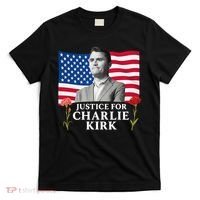 Charlie Kirk Inspired Justice For Charlie T-Shirt thumb 0