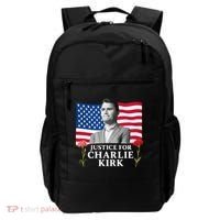 Charlie Kirk Inspired Justice For Charlie Backpack thumb 0