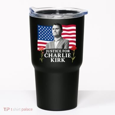 Charlie Kirk Inspired Justice For Charlie Tumbler