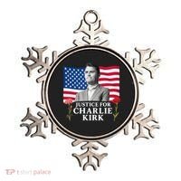 Charlie Kirk Inspired Justice For Charlie Ornament thumb 0