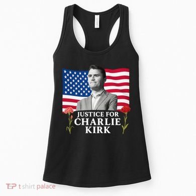Charlie Kirk Inspired Justice For Charlie Women's Tank Top
