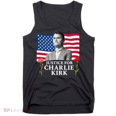 Charlie Kirk Inspired Justice For Charlie Tank Top