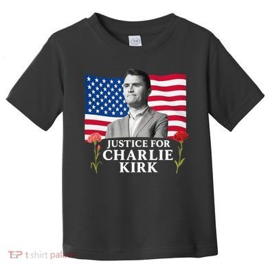 Charlie Kirk Inspired Justice For Charlie Toddler T-Shirt