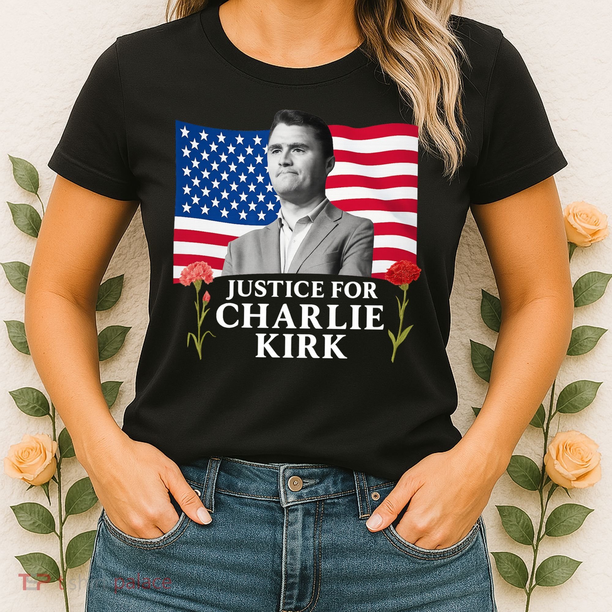 Charlie Kirk Inspired Justice For Charlie Women's T-Shirt