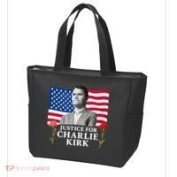 Charlie Kirk Inspired Justice For Charlie Tote Bag thumb 3