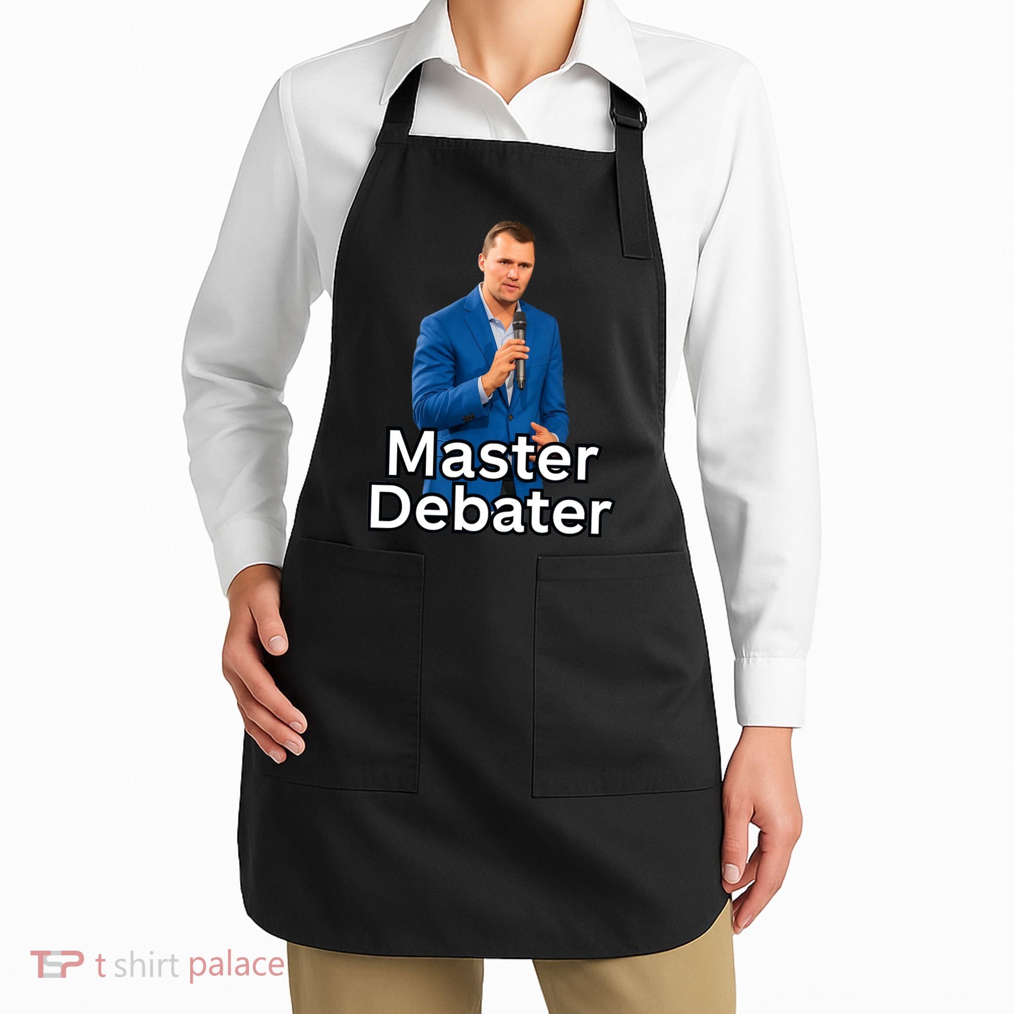 Charlie Kirk Is A Master Debater Apron