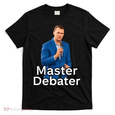 Charlie Kirk Is A Master Debater T-Shirt