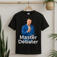 Charlie Kirk Is A Master Debater T-Shirt thumb 2