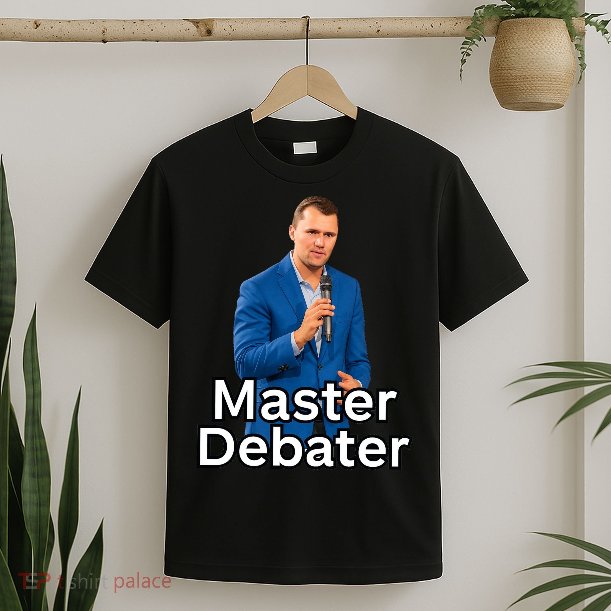 Charlie Kirk Is A Master Debater T-Shirt