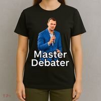 Charlie Kirk Is A Master Debater T-Shirt thumb 4