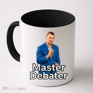 Charlie Kirk Is A Master Debater Coffee Mug