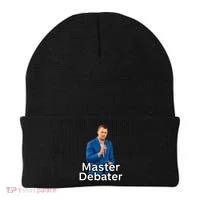 Charlie Kirk Is A Master Debater Beanie thumb 0