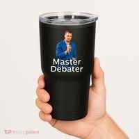Charlie Kirk Is A Master Debater Tumbler thumb 2