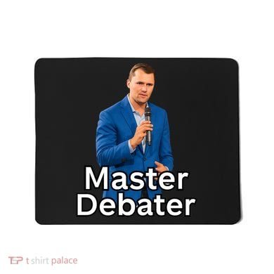 Charlie Kirk Is A Master Debater Mousepad