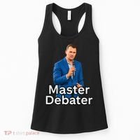 Charlie Kirk Is A Master Debater Women's Tank Top thumb 0