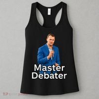 Charlie Kirk Is A Master Debater Women's Tank Top thumb 3