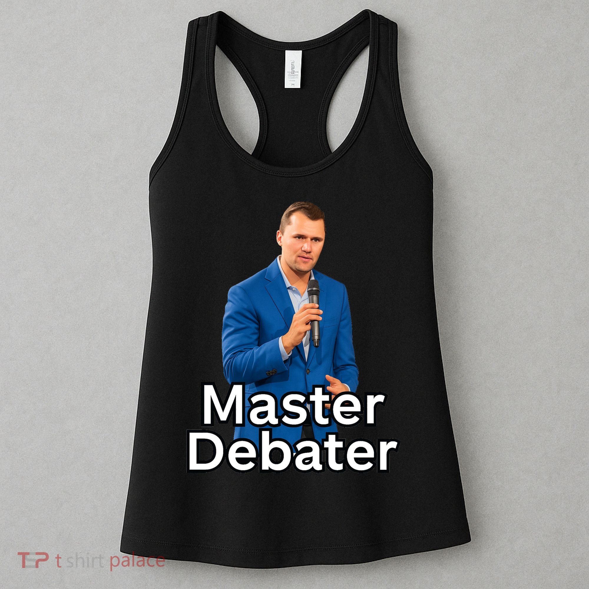 Charlie Kirk Is A Master Debater Women's Tank Top