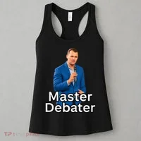 Charlie Kirk Is A Master Debater Women's Tank Top thumb 3