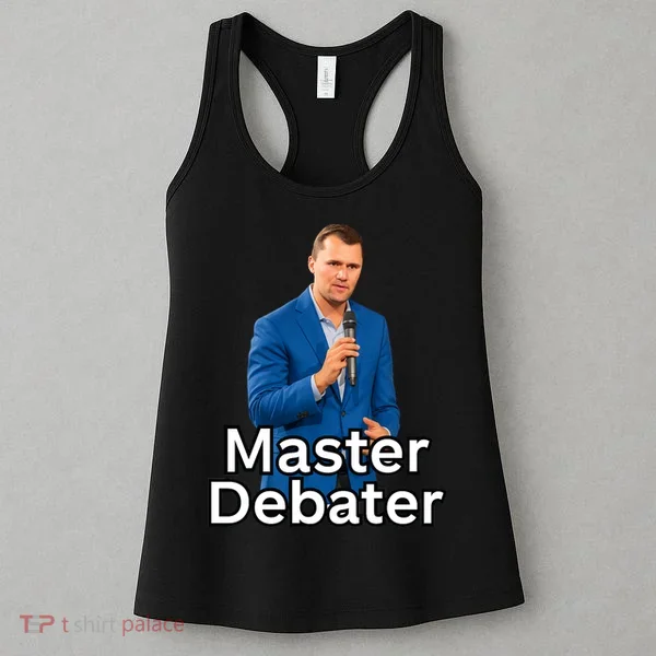 Charlie Kirk Is A Master Debater Women's Tank Top