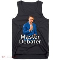 Charlie Kirk Is A Master Debater Tank Top thumb 0