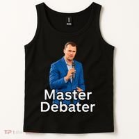 Charlie Kirk Is A Master Debater Tank Top thumb 2