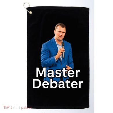Charlie Kirk Is A Master Debater Golf Towel