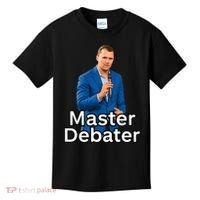 Charlie Kirk Is A Master Debater Kids T-Shirt thumb 0